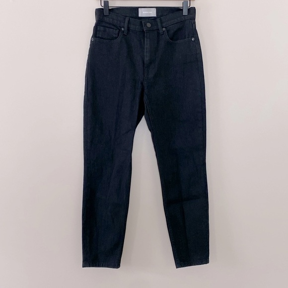 Everlane High Rise Jean Ankle Straight Black Size 28 - Picture 2 of 12